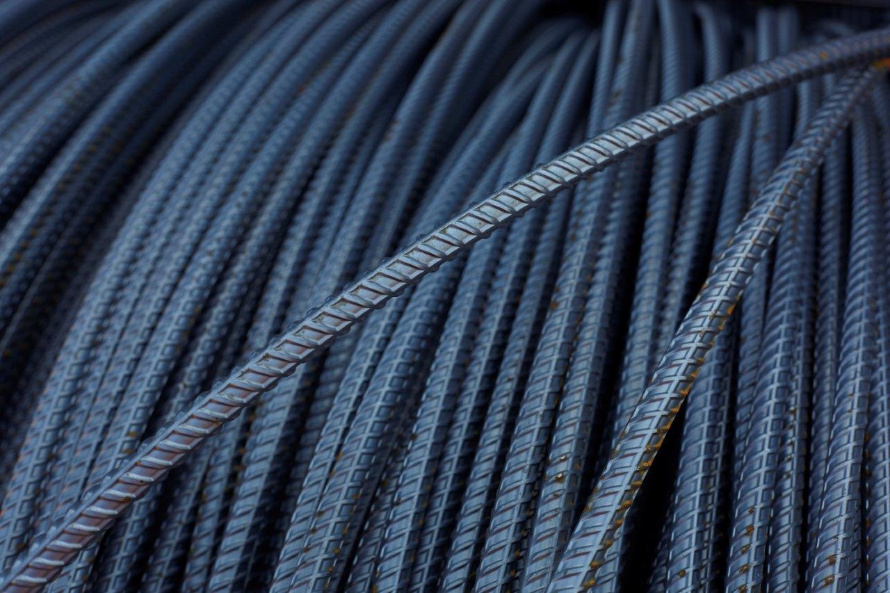 Wire rod closeup